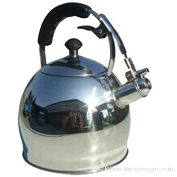 3.5L apple shape stainless steel whistling kettle with good quality